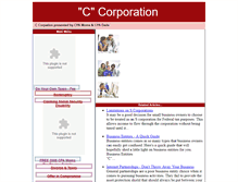 Tablet Screenshot of ccorporation.asktaxmoms.com